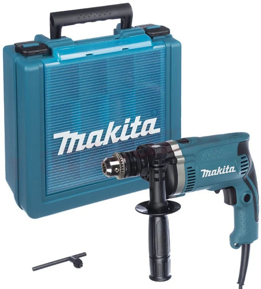Дрель HP1630K удар. 710Вт кейс MAKITA