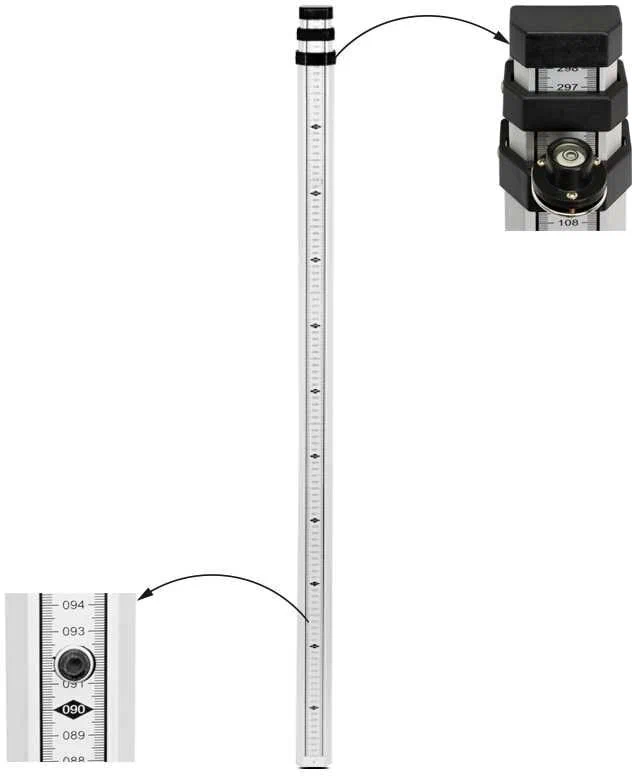 Телескопическая рейка 7м 