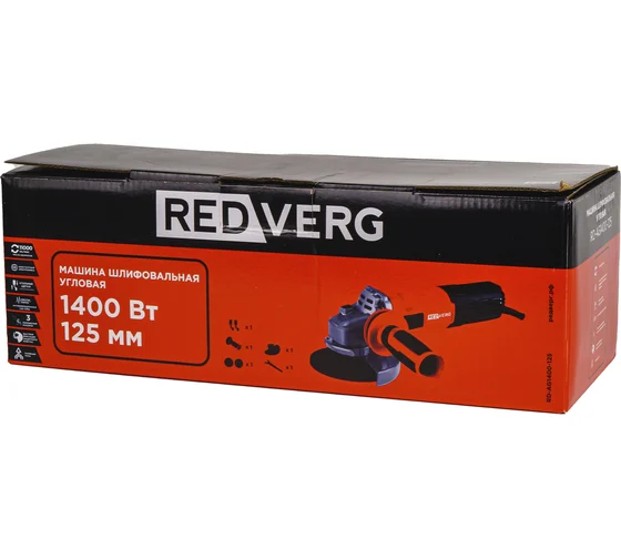 УШМ RD-AG1400-125 RedVerg