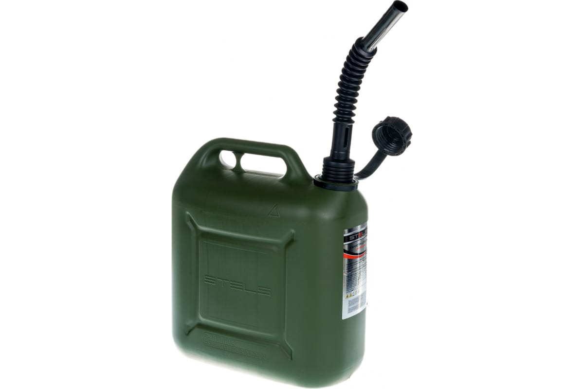 Канистра 10л вертик.пластик.усиленная Stels