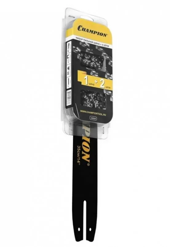 Набор Шина 14" 50зв +2цепи (140SDE074) CHAMPION