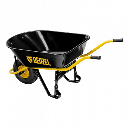 Тачка строит.130л, 230кг усиленная  Denzel