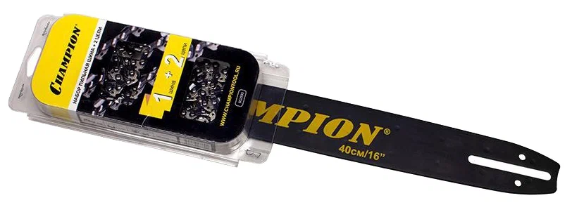 Набор Шина 16" 56зв +2цепи (160SDEА041) CHAMPION