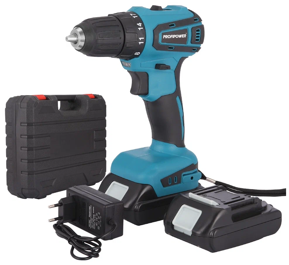 Акк.шуруповерт MKBL-18V в кейсе PROFIPOWER