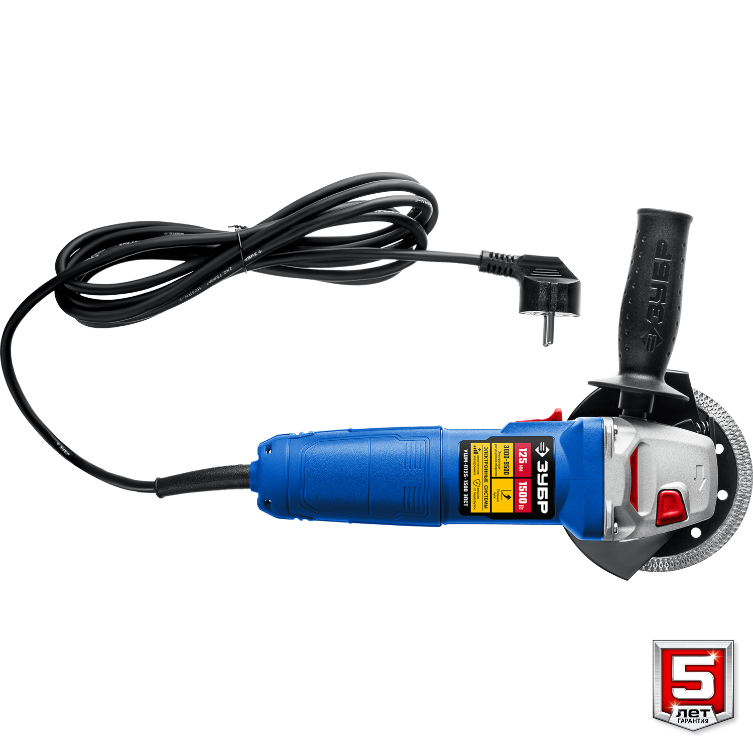 УШМ 125/1500 ЗУБР блок. шпинделя