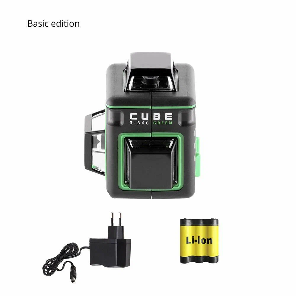 Уровень лазерный ADA CUBE 3-360 Basic Edition GREEN