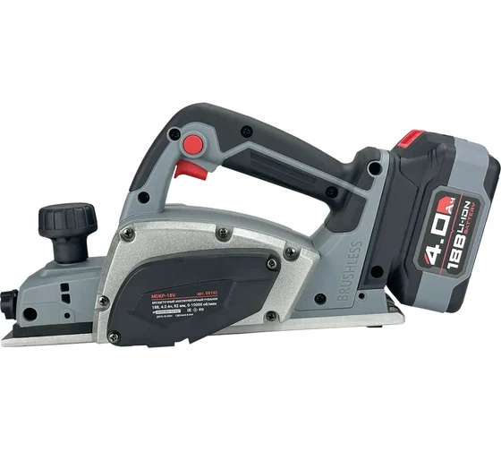 Рубанок акк.MDKP-18V, 1акб 4.0Ач, З/У, кор.