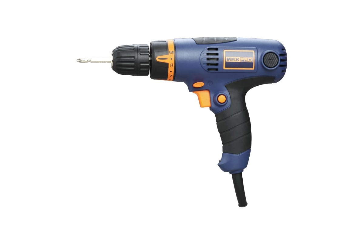 Шуруповерт сетевой удар. 240Вт MAX-PRO