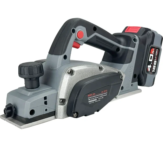 Рубанок акк.MDKP-18V, 1акб 4.0Ач, З/У, кор.