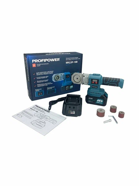 Аппарат для сварки пласт.труб акк. MKLDF-18V Profipower
