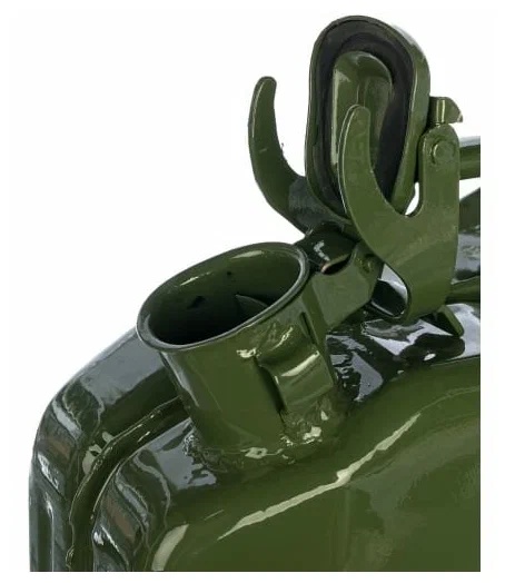 Канистра 10л стальная(прижимная крышка с фикс)