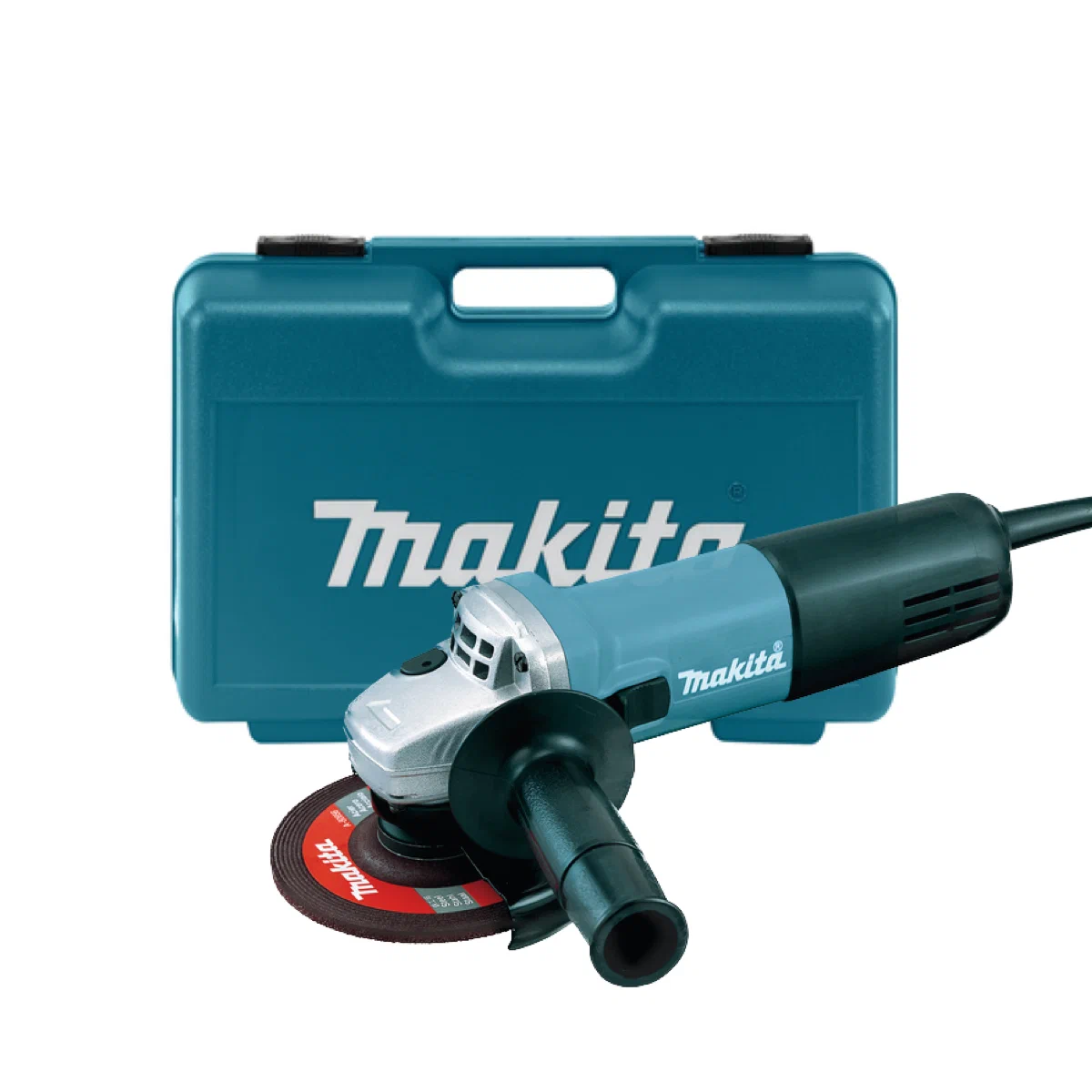 УШМ 9557 HNRK (115мм, 840Вт) кейс MAKITA
